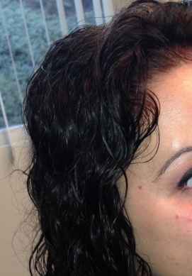 אחרי שזירת שיער